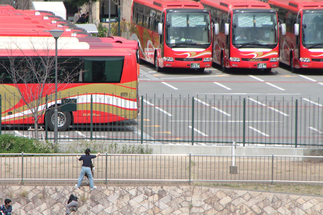 �����̌���̒��ԏ�@�c�̑ݐ؃o�X�@